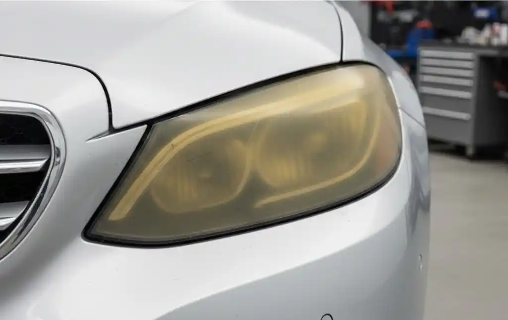 До/после Полировка фар