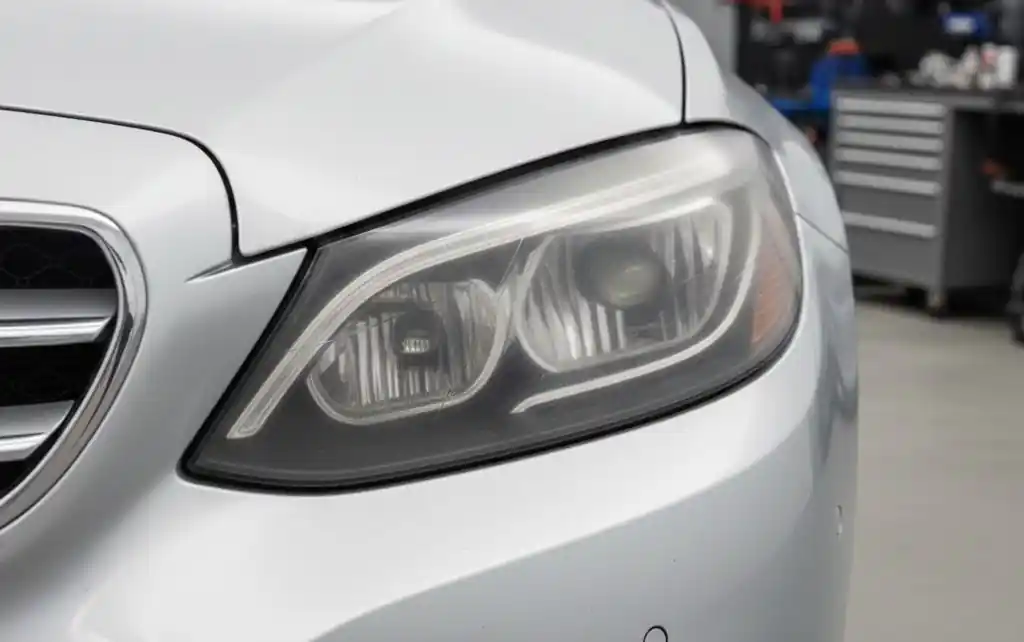 До/после Полировка фар