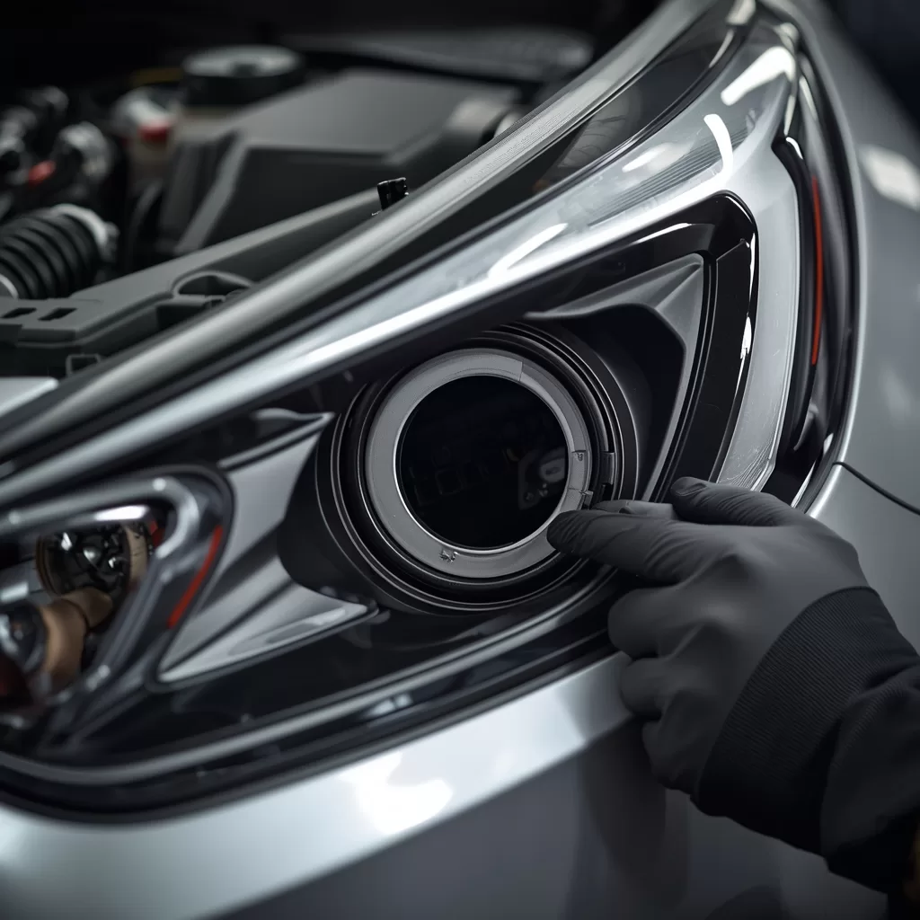 Установка светодиодных (LED) ламп на Kia Rio