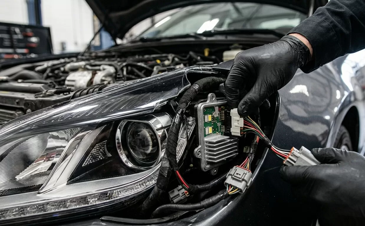 ДХО. аккуратный демонтаж, доступ к модулю.